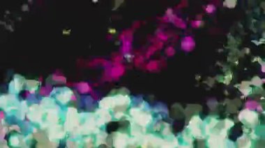 Kaleydoskop hareket ediyor. 4K hareket grafikleri.