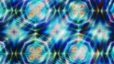 Kaleydoskop hareket ediyor. 4K hareket grafikleri.