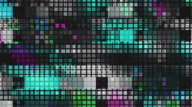 Kaleydoskop hareket ediyor. 4K hareket grafikleri.