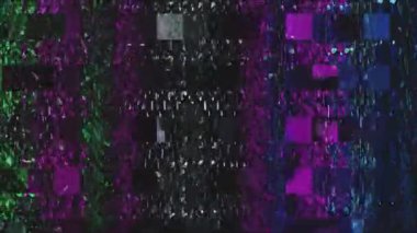 Kaleydoskop hareket ediyor. 4K hareket grafikleri.