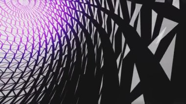 Kaleydoskop hareket ediyor. 4K hareket grafikleri.