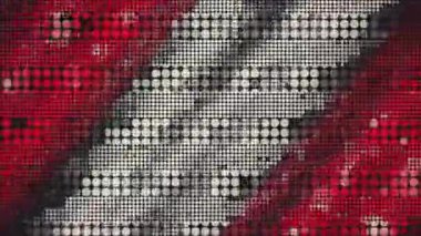 Kaleydoskop hareket ediyor. 4K hareket grafikleri.