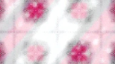 Kaleydoskop hareket ediyor. 4K hareket grafikleri.