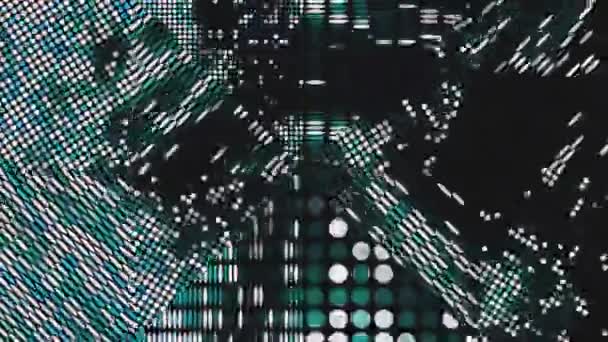 Kaléidoscope en mouvement. Graphiques de mouvement 4K . — Video