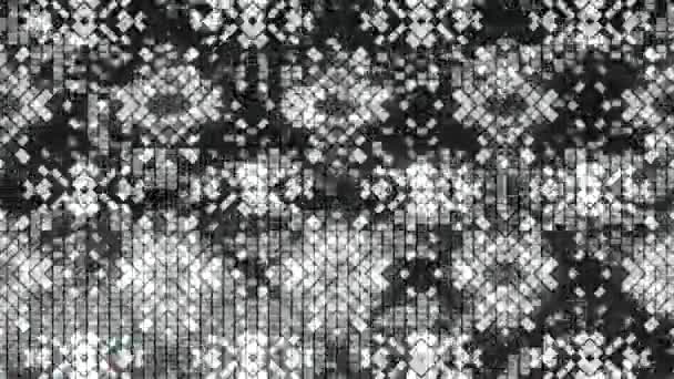 Kaléidoscope en mouvement. Graphiques de mouvement 4K .