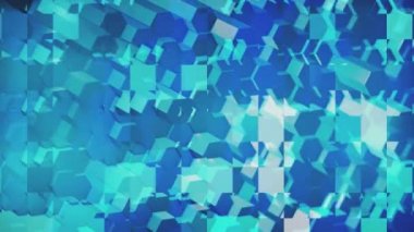 Kaleydoskop hareket ediyor. 4K hareket grafikleri.