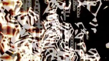 Kaleydoskop hareket ediyor. 4K hareket grafikleri.