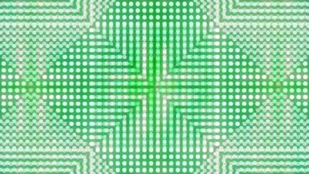 Kaleidoszkóp indul. 4K mozgógrafika. — Stock videók
