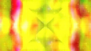 Kaleydoskop hareket ediyor. 4K hareket grafikleri.