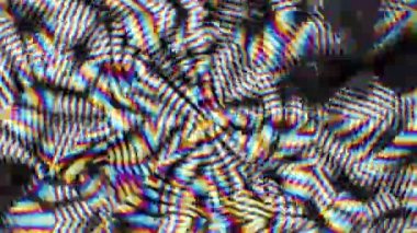 Kaleydoskop hareket ediyor. 4K hareket grafikleri.