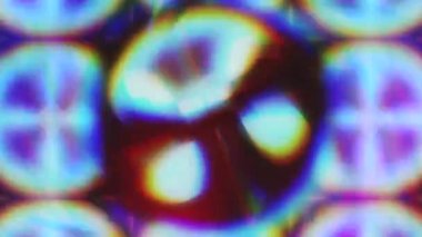 Kaleydoskop hareket ediyor. 4K hareket grafikleri.