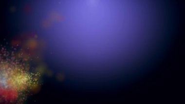 Soyut dağılan parçacıklar. 4K hareket grafikleri.