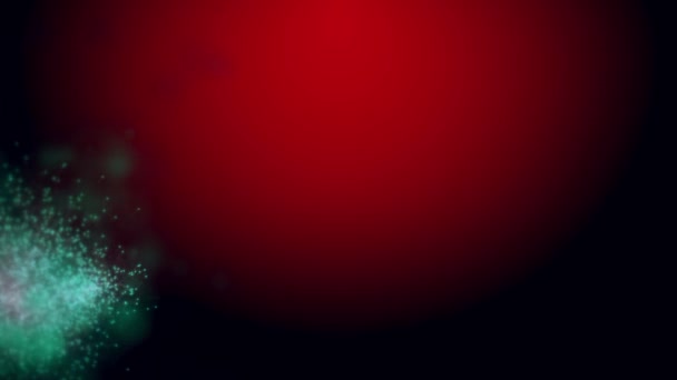 Abstrait diffusion des particules. Graphiques de mouvement 4K .