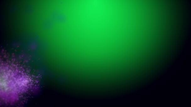 Abstrait diffusion des particules. Graphiques de mouvement 4K .