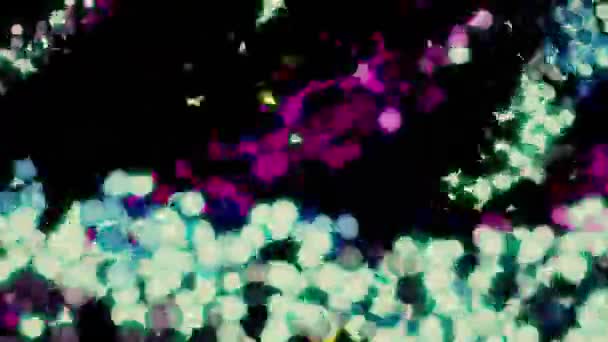 Fond brillant abstrait mouvant. Graphiques de mouvement 4K .