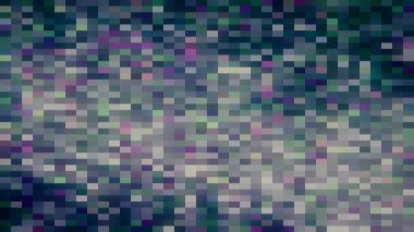 Piksel renk arkaplanı. 4K hareket grafikleri.