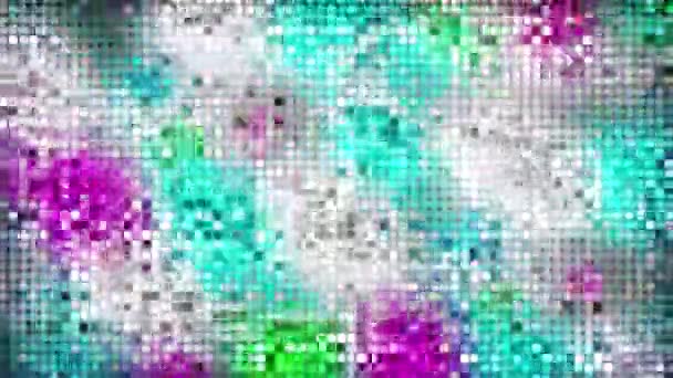 Pixel színes háttér. 4K mozgógrafika. — Stock videók