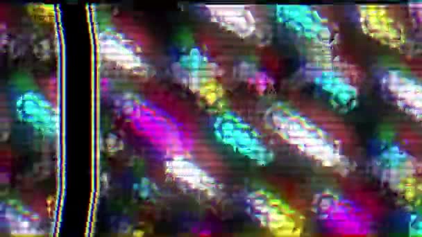 Kolor tła pikseli. Grafika ruchu 4K. — Wideo stockowe