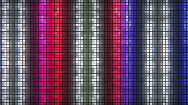 Перемещение линейного цветового фона. Графика движения 4K . — стоковое видео