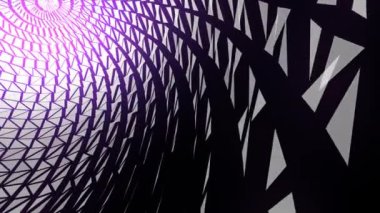 Eşkenar dörtgenlerin soyut arkaplanı. 4K hareket grafikleri.