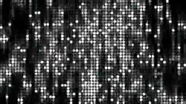 Parçacıklardan oluşan soyut arkaplan. 4K hareket grafikleri.