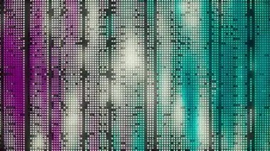 Bozulmuş arka plan lensi. 4K hareket grafikleri. Parçacık Arkaplanı.