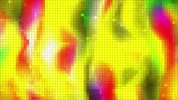 Абстрактный яркий фон. 4K движущийся фон . — стоковое видео