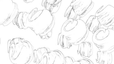 Soyut parlak arkaplan. 4K taşınan arkaplan.