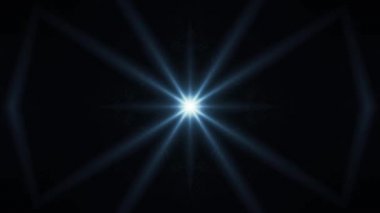 Hareket eden doğrusal parlamalar. 4K soyut arkaplan.