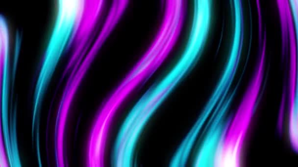 Bella movimento iridescente sfondo 4K grafica del movimento . — Video Stock