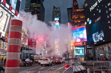 Times Square Duman borusu