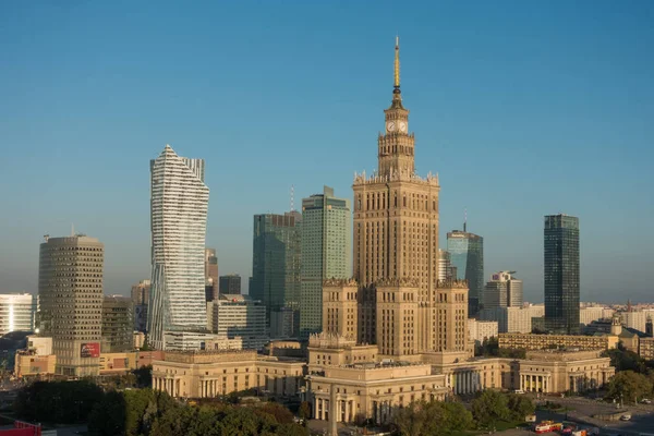 Warszawa centrum — Stockfoto