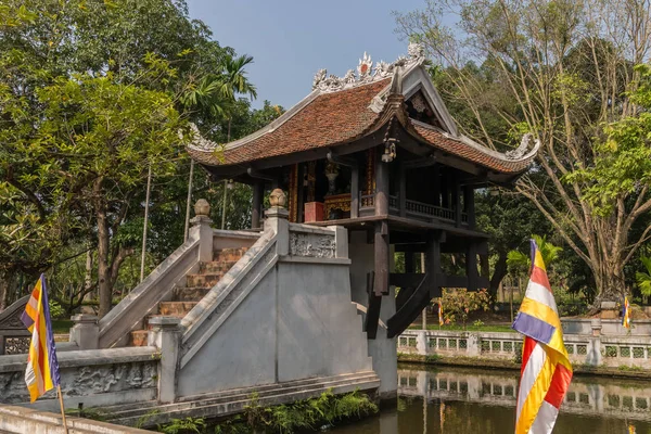 Pagoda jeden filar — Zdjęcie stockowe