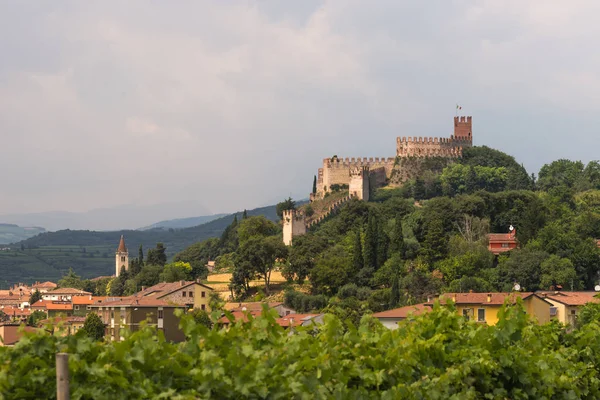 Castello Scaligero em Soave — Fotografia de Stock