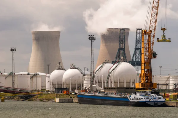 Doel-kärnkraftverk — Stockfoto