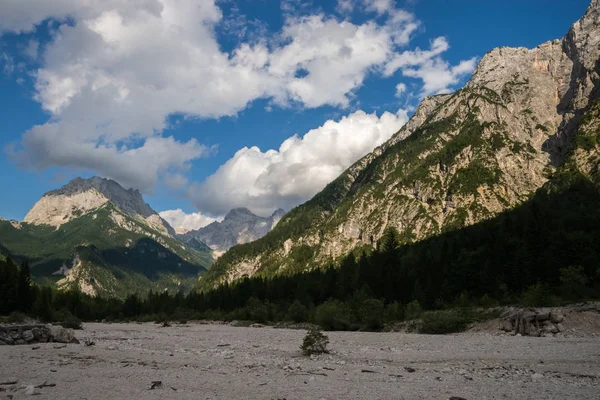 Zadnja Trenta Vadisi — Stok fotoğraf