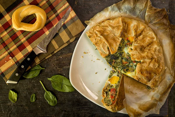 Pasqualina kek - tart, İtalyan alış irsaliyesi