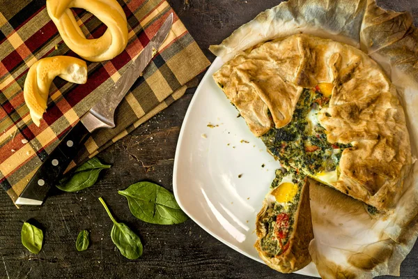 Pasqualina kek - tart, İtalyan alış irsaliyesi