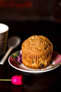 Koyu çikolata fasulye ile gluten ücretsiz kek.