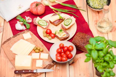 Sağlıklı atıştırmalar hazırlanması