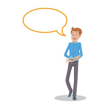 kabarcık ile iş adamı