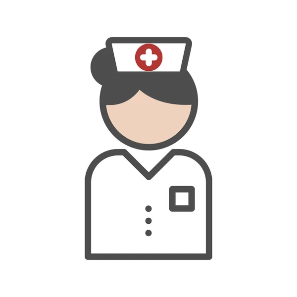 Классическая медсестра — стоковый вектор