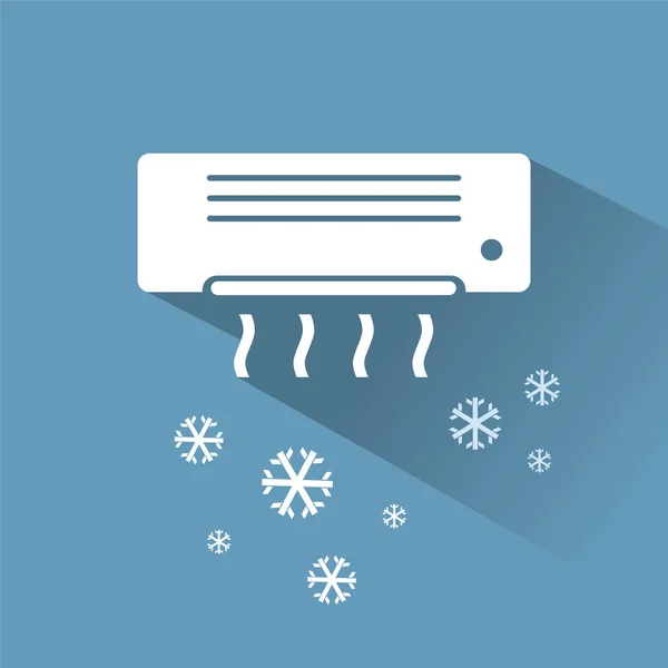 Ícone de resfriamento do ar condicionado — Vetor de Stock