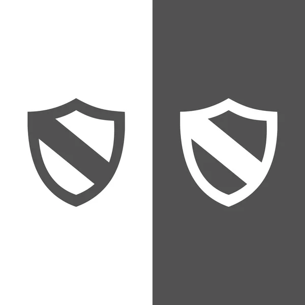 Icona scudo di protezione — Vettoriale Stock