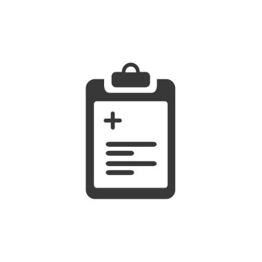 Eczane envanter listesi. İzole görüntü. Düz tıp vektörü illüstrasyonu