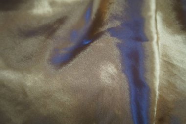 Zarif altın arkaplan kumaş ipek saten ilginç doku