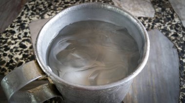 Buzlu su cam paslanmaz çelik