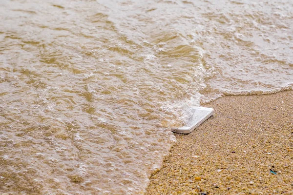 Lost Smart Phone fell Disappear at beach