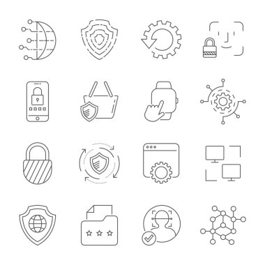 Dijital teknoloji. Düzenlenebilir Vuruş. Eps 10