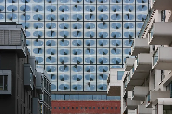 Modern cityscape Hamburg.